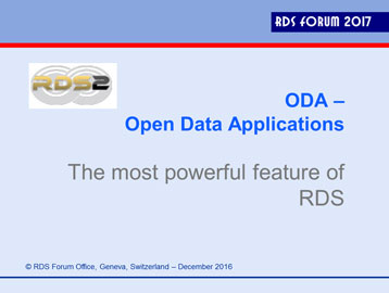 ODA Applications