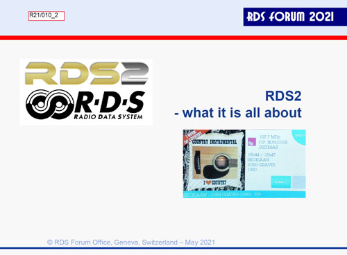RDS 2 What is it all about?
